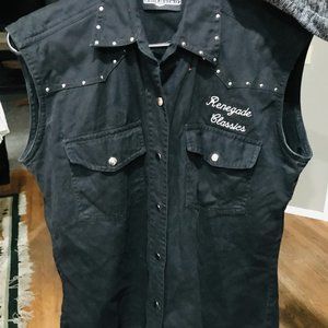 Ladies sleeveless vest top